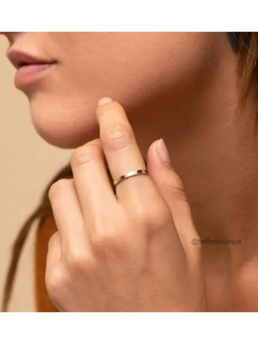 14K Gold Plated Stacking Ring Set Non Tarnish CZ Knuckle Rings Dainty Statement